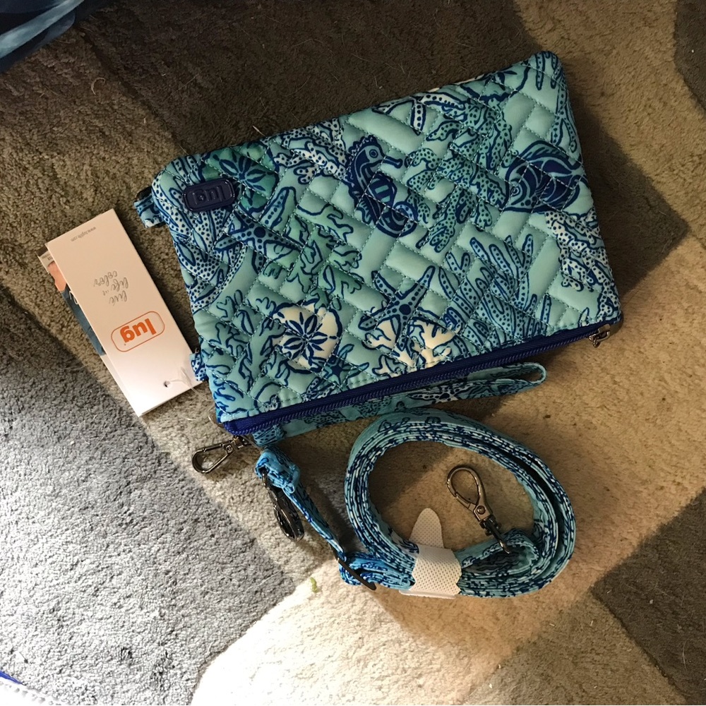 🆕️Lug Peekaboo Crossbody Bag Sealife Blue
